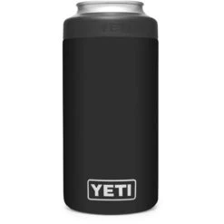Yeti Rambler 16 Oz Colster Tall Can Insulator -Yeti Sales 2025 191418 New Colster Family Launch 1H 2020 Dealer Images Black Colster Tall Front 2400x400 2