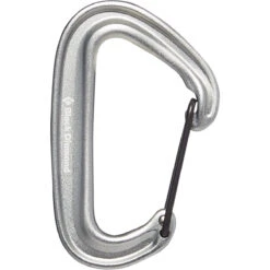 Black Diamond MiniWire Carabiner -Yeti Sales 2025 210235 1004 MINIWIRE CARABINER LIGHT GRAY 01