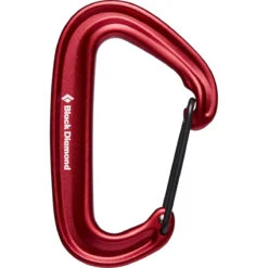 Black Diamond MiniWire Carabiner -Yeti Sales 2025 210235 6009 MINIWIRE CARABINER RED 01