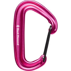 Black Diamond MiniWire Carabiner -Yeti Sales 2025 210235 6015 MINIWIRE CARABINER ULTRA PINK 01