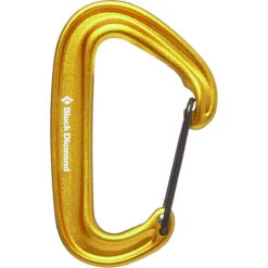 Black Diamond MiniWire Carabiner -Yeti Sales 2025 210235 7003 MINIWIRE CARABINER YELLOW 01